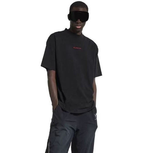 발렌시아가 남성 라운드 반팔 티셔츠 - Balenciaga Mens Round Tshirt - bac12800x