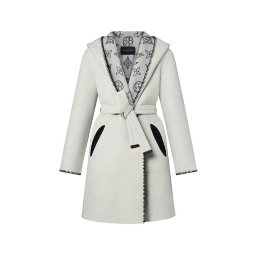 루이비통 여성 양면 코트 - Louis vuitton Womens Reversible Coat - lvc12818x