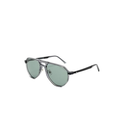 몽블랑 남성 메탈 프레임 선글라스 - Montblanc Mens Premium Metal Frame Sunglasses - acc6494x