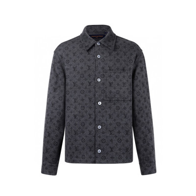 루이비통 남성 모노그램 셔츠 - Louis vuitton Mens Dress Shirts - lvc12839x