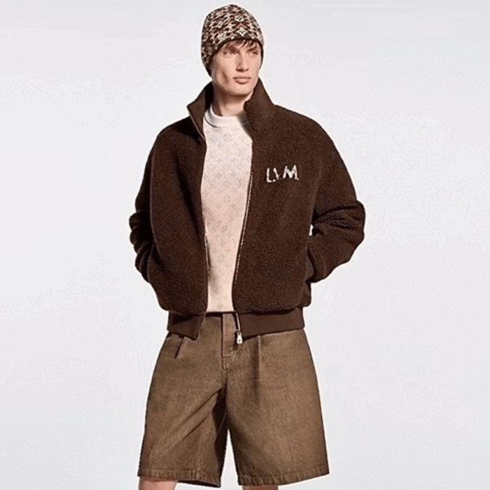 루이비통 남성 집업 자켓 - Louis vuitton Mens Zip-up Jacket - lvc12848x