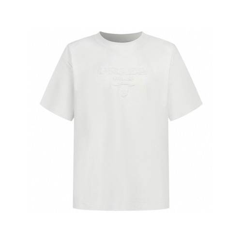 프라다 남성 라운드 반팔티 - Prada Mens Round Tshirt - prc12878x