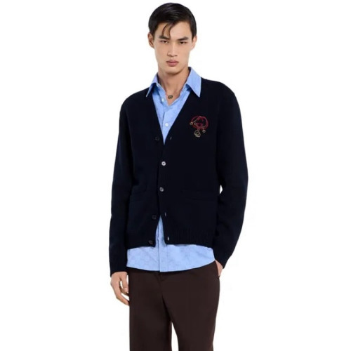 구찌 남성 브이넥 가디건 - Gucci Mens V-neck Cardigan - guc12885x