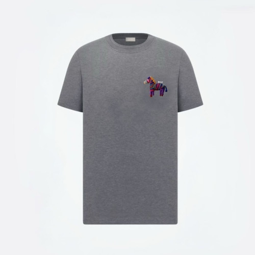 디올 남성 라운드 반팔 티셔츠 - Dior Mens Round Tshirt - dic12919x