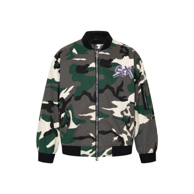 크롬하츠 남성 봄버 자켓 - Chrom Hearts Mens Bomber Jacket - chc12943x