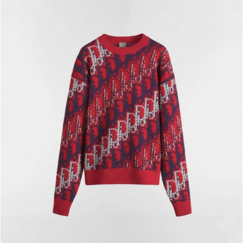 디올 남성 오블리크 스웨터 - Dior Mens Oblique Sweater - dic12994x