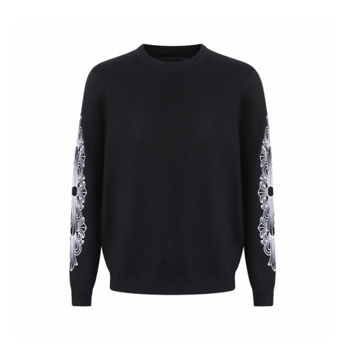 크롬하츠 남성 라운드 니트웨어 - Chrom hearts Mens Round Knitwear - chc13006x