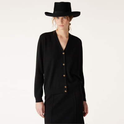 로로피아나 여성 브이넥 가디건 - Loro Piana Womens V-neck Cardigan - lpc13016x