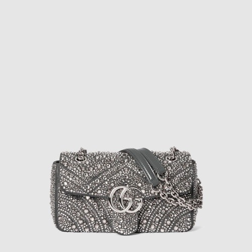 구찌 여성 크리스탈 스몰 숄더백 - Gucci Womens Crystal Small Shoulder Bag - gub13189x
