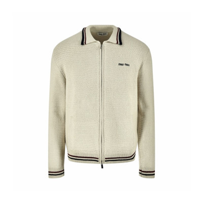 미우미우 남성 니트 자켓 - Miumiu Mens Knit Jacket - mic13043x