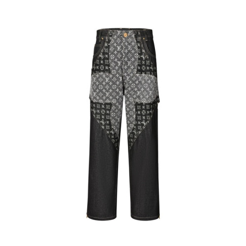 루이비통 남성 트렌디 청바지 - Louis vuitton Mens Trendy Jeans - lvc13045x