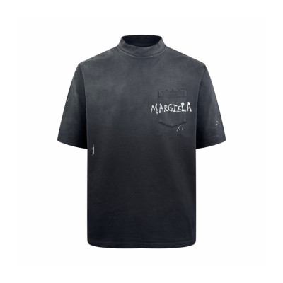 메종 마르지엘라 남성 라운드 반팔 티셔츠 - Maison Margiela Mens Round Tshirt - mac13046x