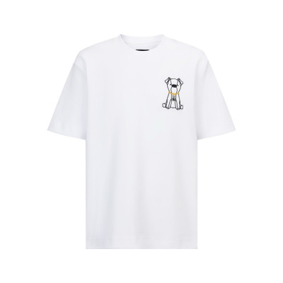펜디 남성 라운드 반팔 티셔츠 - Fendi Mens Round Tshirt - fec13070x