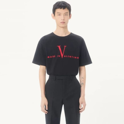발렌티노 남성 라운드 반팔티 - Valentino Mens Round Tshirt - vac13072x
