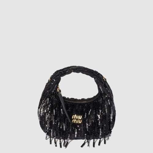 미우미우 여성 미니 호보 백 - Miumiu Womens Mini Hobo Bag - mib13218x