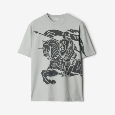 버버리 남성 라운드 반팔 티셔츠 - Burberry Mens Round Tshirt - buc13107x