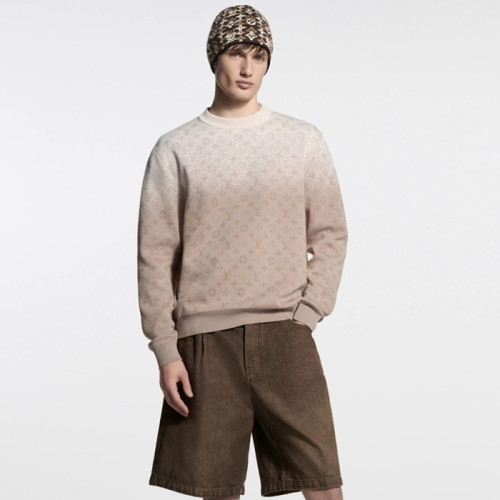 루이비통 남성 라운드 스웨터 - Louis vuitton Mens Round Sweater - lvc13121x