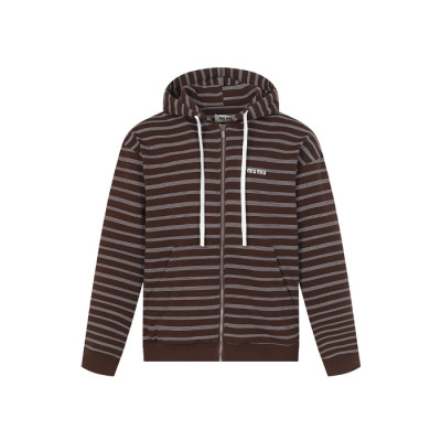 미우미우 여성 집업 후드티 - Miumiu Womens Zip-up Hooded - mic13122x