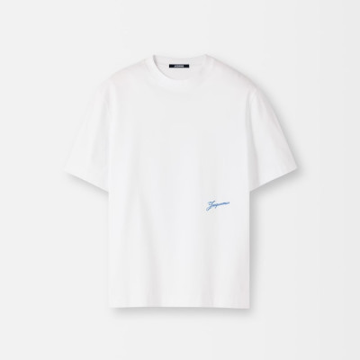 자크뮈스 남성 라운드 반팔티 - Jacquemus Mens Round Tshirt - jac13157x