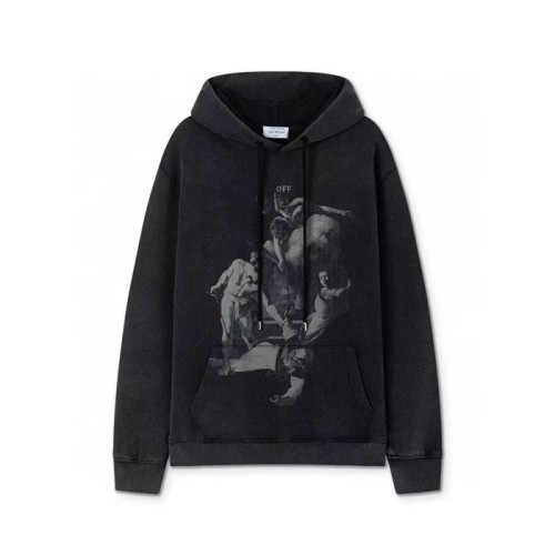 오프화이트 남성 캐쥬얼 후드티 - Off-white Mens Casual Hooded - ofc13158x