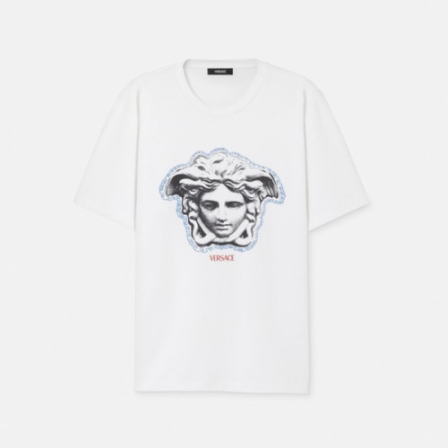 베르사체 남성 반팔 티셔츠 - Versace Mens Round Tshirts - vec13203x