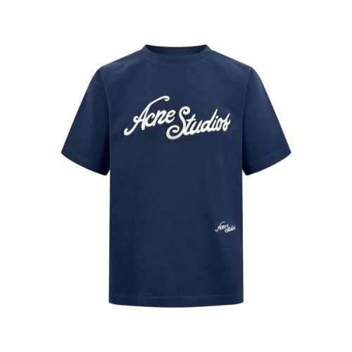 아크네 남성 크루넥 반팔티 - Acne Mens Round Tshirt - anc13206x