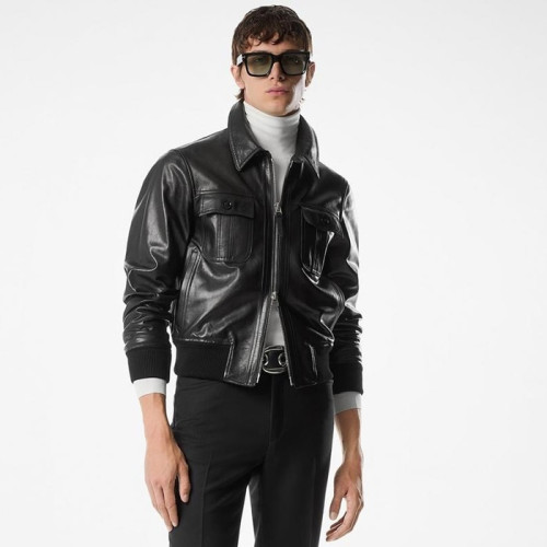 톰포드 남성 가죽 자켓 - Tom Ford Mens Leather Jacket - toc13235x