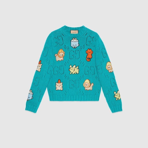 구찌 남성 라운드 스웨터 - Gucci Mens Round Sweater - guc13236x