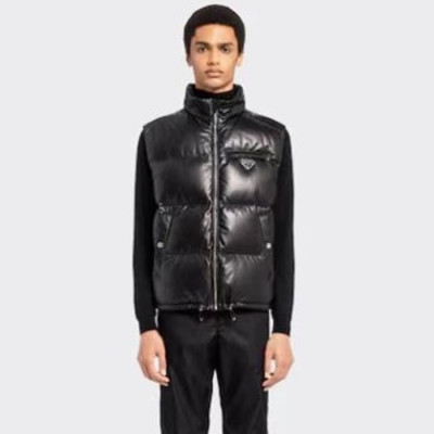 프라다 남성 다운 베스트 - Prada Mens Down Vest - prc13250x