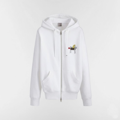 디올 남성 기모 집업 후드티 - Dior Mens Zip-up Hooded - dic13260x