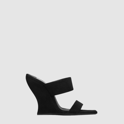 알라이아 여성 웨이브 스웨이드 뮬 - Alaia Womens Wave Suede Mule - als8965x