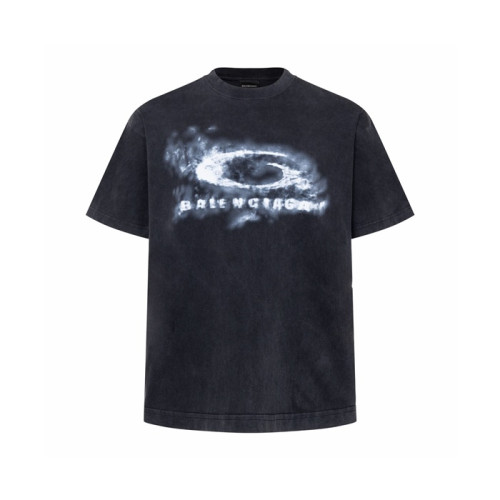 발렌시아가 남성 라운드 반팔 티셔츠 - Balenciaga Mens Round Tshirt - bac13279x