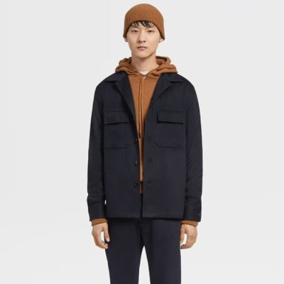 에르메네질도 제냐 남성 셔츠 재킷 - Ermenegildo Zegna Mens Shirt Jacket - zec13297x