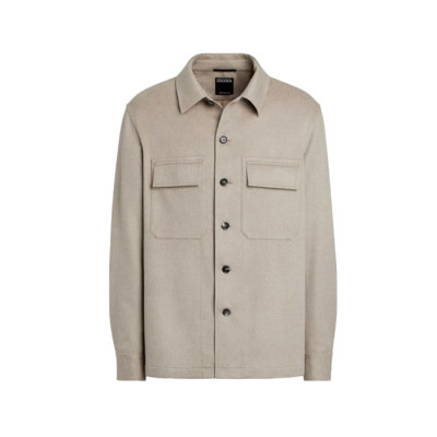 에르메네질도 제냐 남성 셔츠 재킷 - Ermenegildo Zegna Mens Shirt Jacket - zec13298x