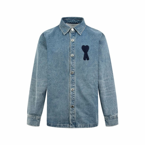 아미 남성 베이직 셔츠 - Ami Mens Basic Shirts - amc13302x