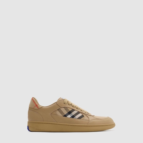 버버리 남/녀 체크 테라스 스니커즈 - Burberry Unisex Check Terrace Sneakers - bus8980x
