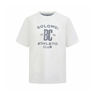브루넬로쿠치넬리 남성 라운드 티셔츠 - Brunello Cucinelli Mens Round Tshirt - brc13323x