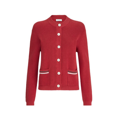 브루넬로쿠치넬리 여성 라운드 가디건 - Brunello Cucinelli Womens Round Cardigan - brc13325x