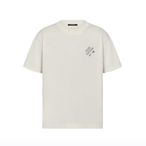 루이비통 남성 라운드 반팔 티셔츠 - Louis vuitton Mens Round Tshirt - lvc13349x