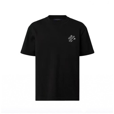 루이비통 남성 라운드 반팔 티셔츠 - Louis vuitton Mens Round Tshirt - lvc13350x