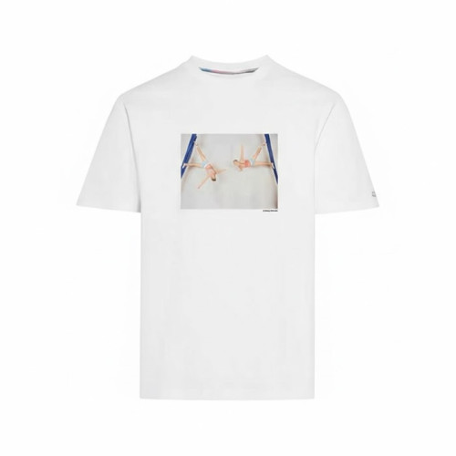 자크뮈스 남성 라운드 반팔티 - Jacquemus Mens Round Tshirt - jac13358x