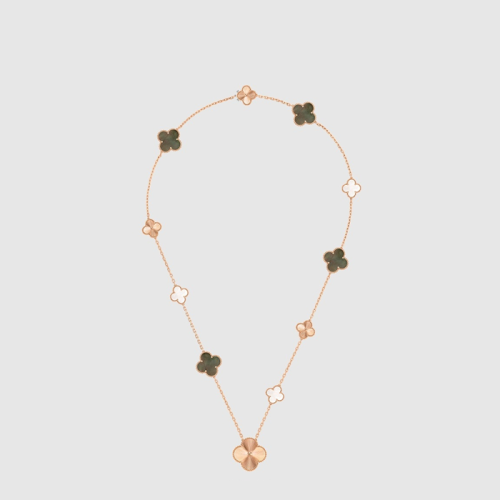 반클리프 아펠 여성 매직 알함브라 롱 네크리스 - Van Cleef & Arpels Womens Magic Alhambra Long Necklace - acc6873x