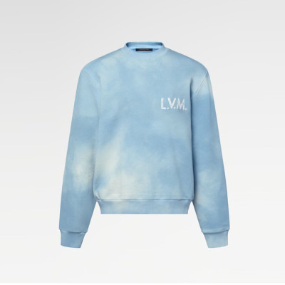 루이비통 남성 라운드 맨투맨 - Louis vuitton Mens Round Tshirt - lvc13394x