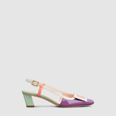로저비비에 여성 벨 비비에 슬링백 펌프스 - Roger Vivier Womens Belle Vivier Slingback Pumps - ros8985x