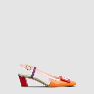 로저비비에 여성 벨 비비에 슬링백 펌프스 - Roger Vivier Womens Belle Vivier Slingback Pumps - ros8987x