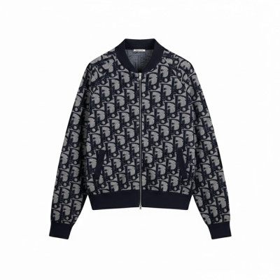 디올 남성 오블리크 봄버 재킷 - Dior Mens Oblique Bomber Jacket - dic13401x