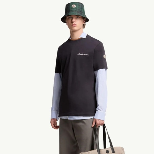 몽클레어 남성 반팔 티셔츠 - Moncler Mens Round Tshirt - moc13408x