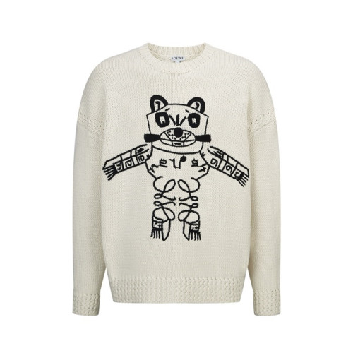로에베 남성 라운드 스웨터 - Loewe Mens Round Sweater - loc13414x