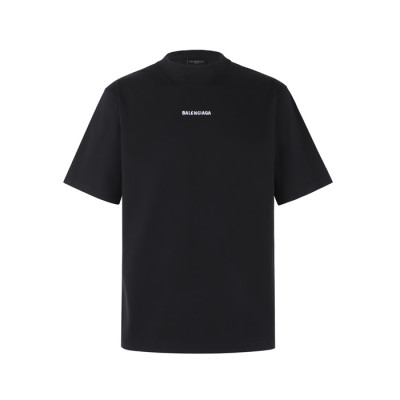 발렌시아가 남성 라운드 반팔 티셔츠 - Balenciaga Mens Round Tshirt - bac13423x