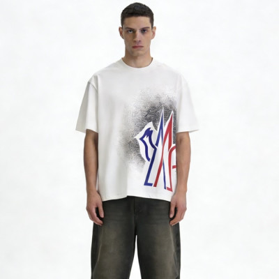 몽클레어 남성 반팔 티셔츠 - Moncler Mens Round Tshirt - moc13445x